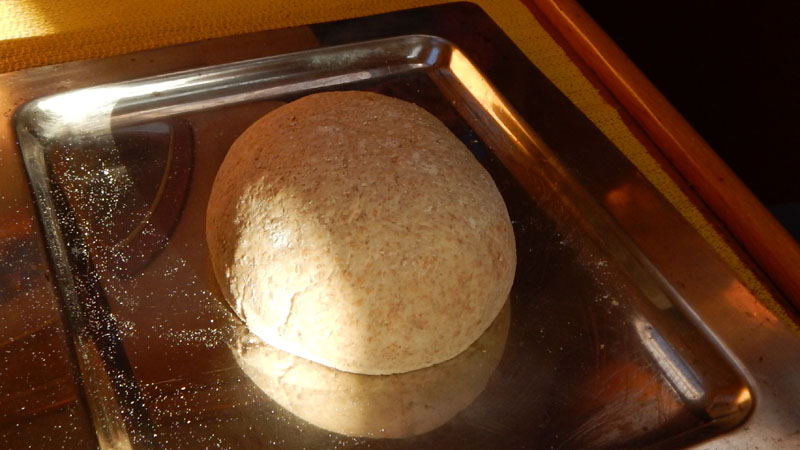 pečení chleba na lodi