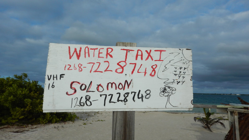water taxi barbuda
