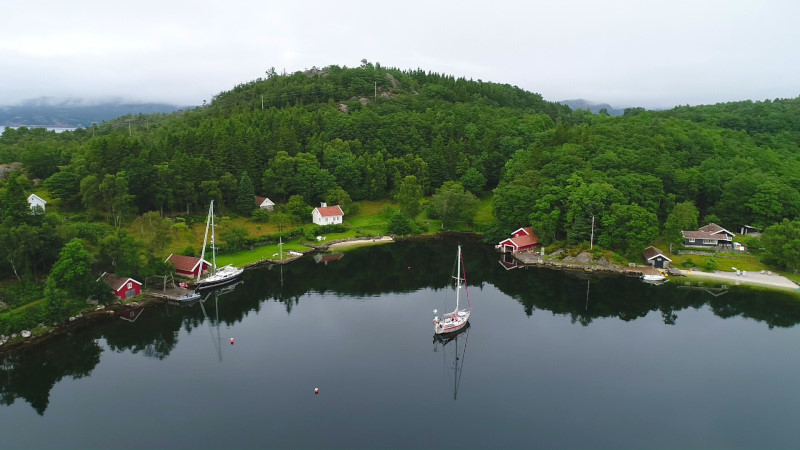 norsko ostruvky jachting