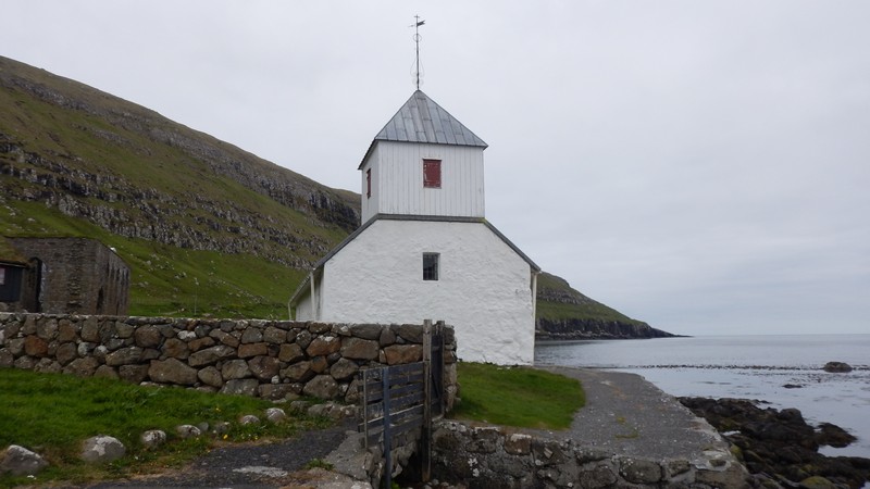 faerske ostrovy stredoveky kostel