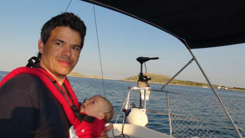 Chorvatsko na jachtě s miminkem 6-7/2011